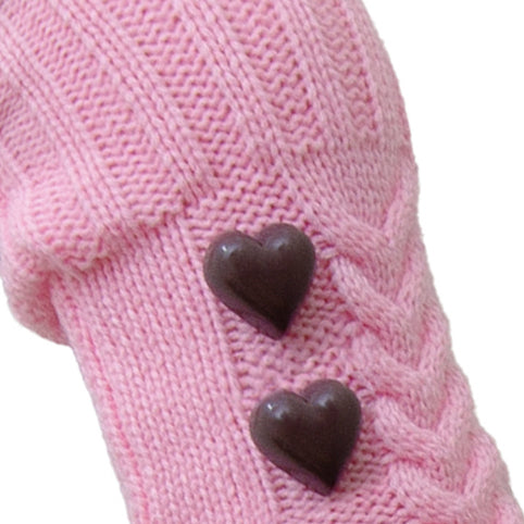 Strawberry chocolate flavor knee high socks