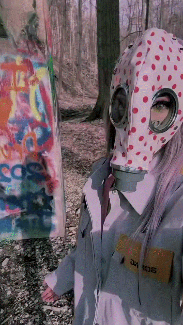 Poisonous gas mask