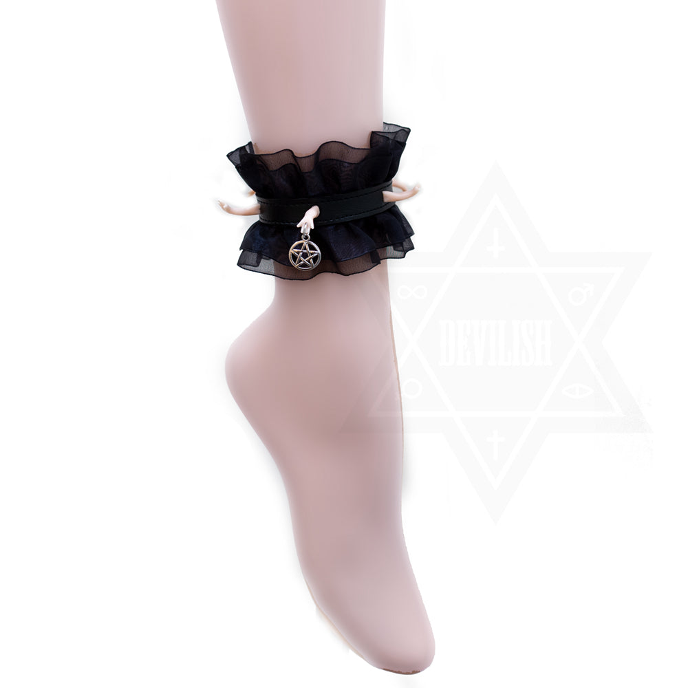 Dark moment ankle cuff