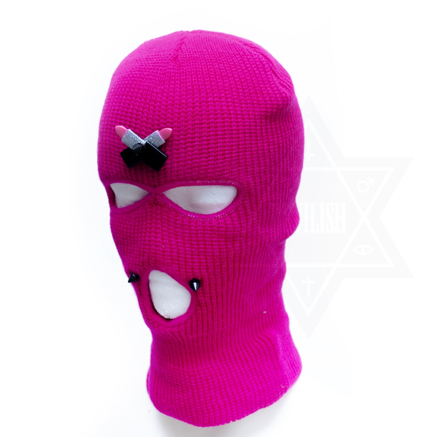 Makeup is my weapon mask beanie