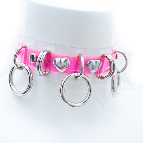 Pink soda choker
