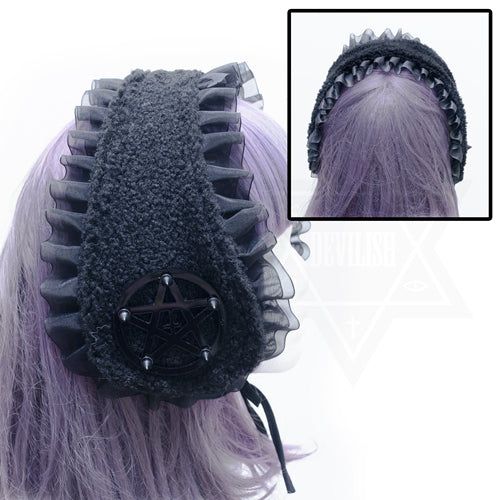 Black magic earwarmer(headband)*