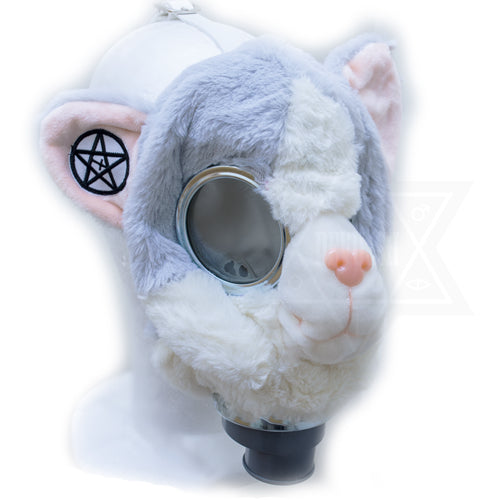 Devilish cat gas mask