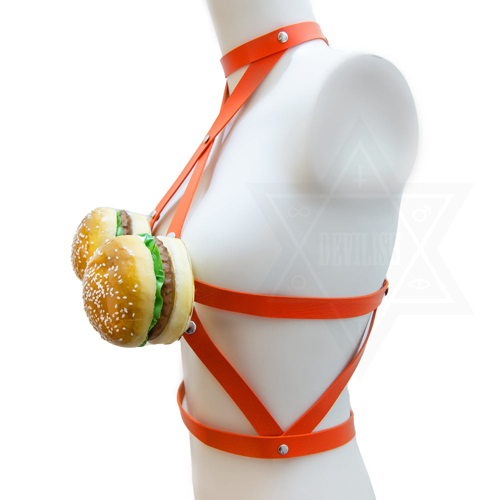 My favorite food harness(hamburger)