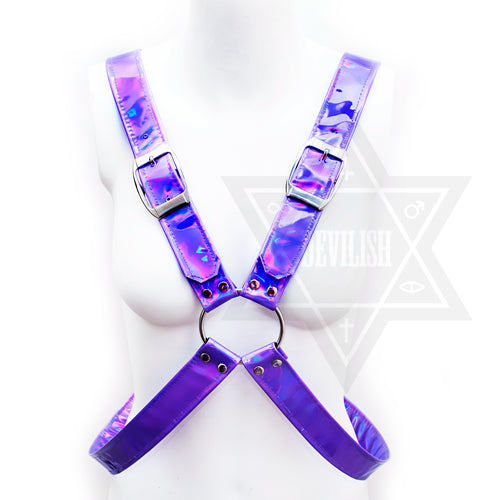 Purple in space harness*