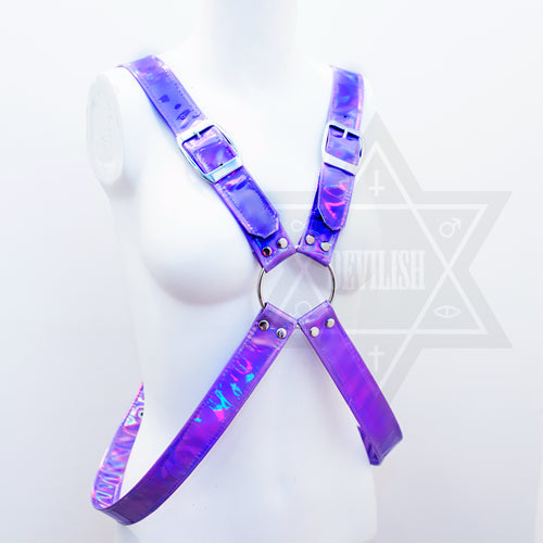 Purple in space harness*