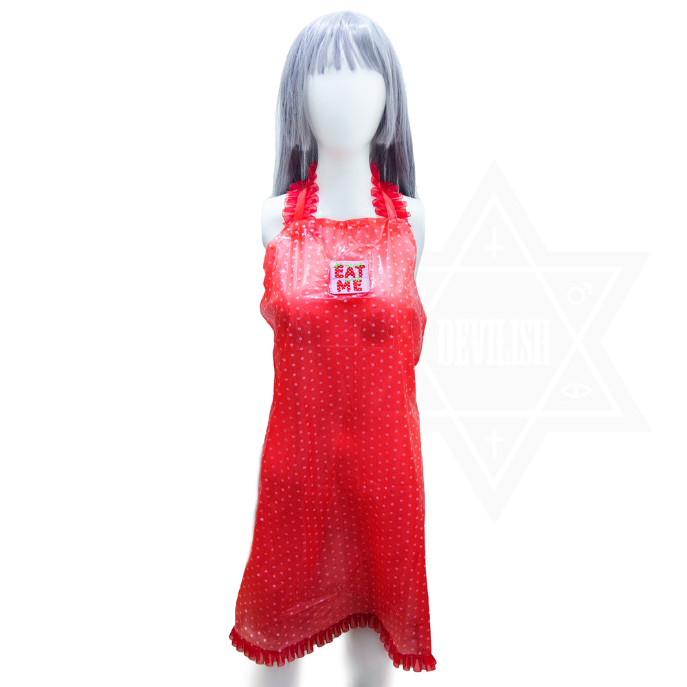 Eat me apron dress