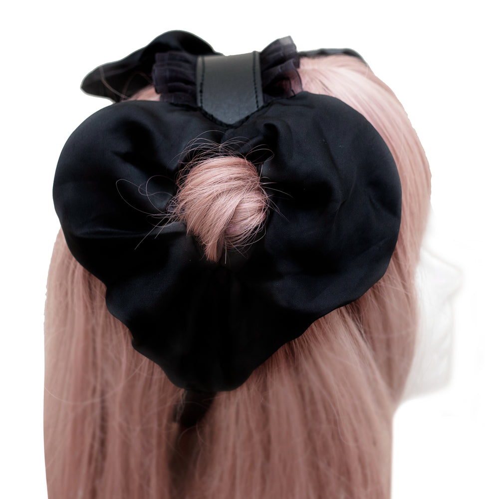 Hearty hair buns hairband