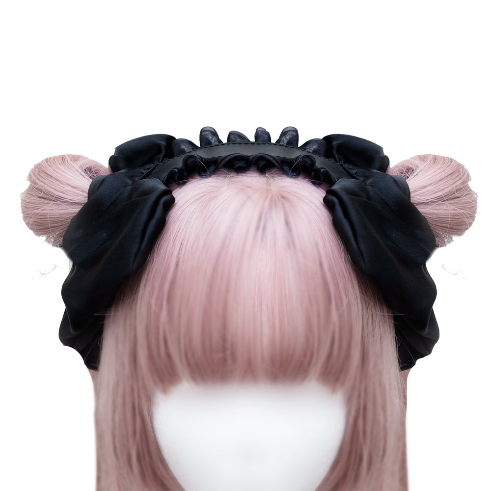 Hearty hair buns hairband