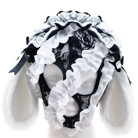 Down the rabbit hole face mask