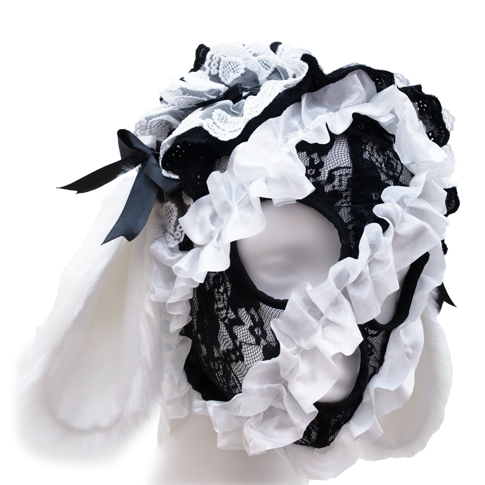 Down the rabbit hole face mask