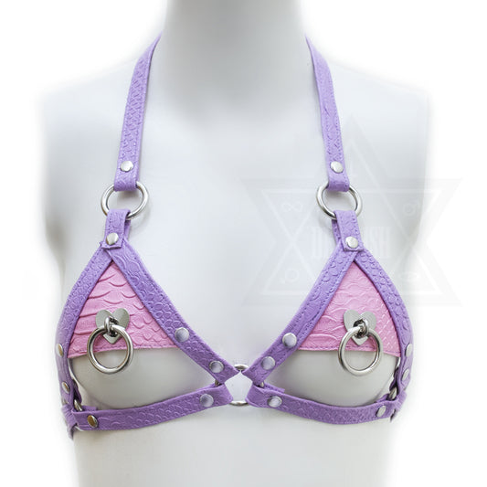 pastel snaky harness