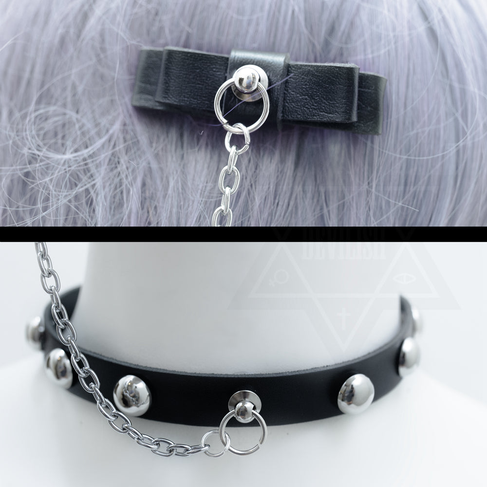 Hair clip choker set*