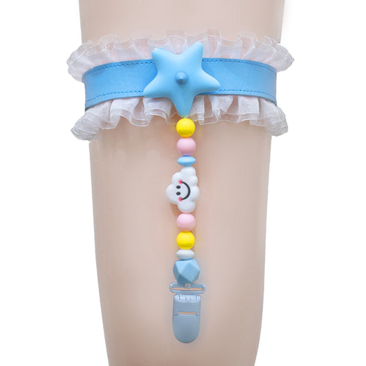 Pastel sky garter