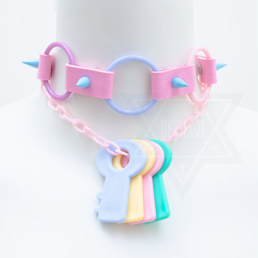 Pastel keys choker*