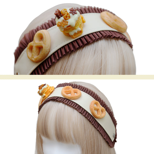 Cookies bear headband