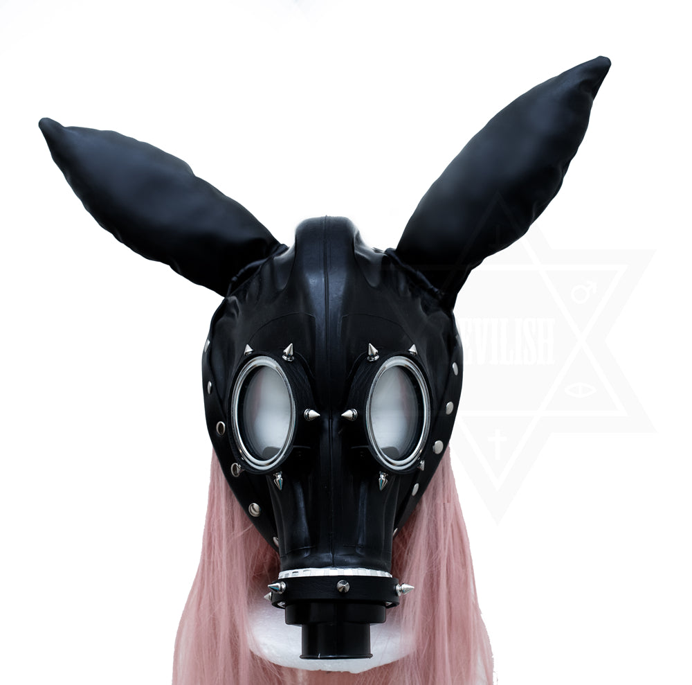 Gothy rabbit gas mask *