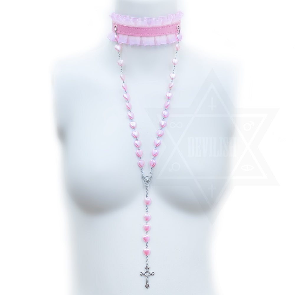 Pray in Pink  choker