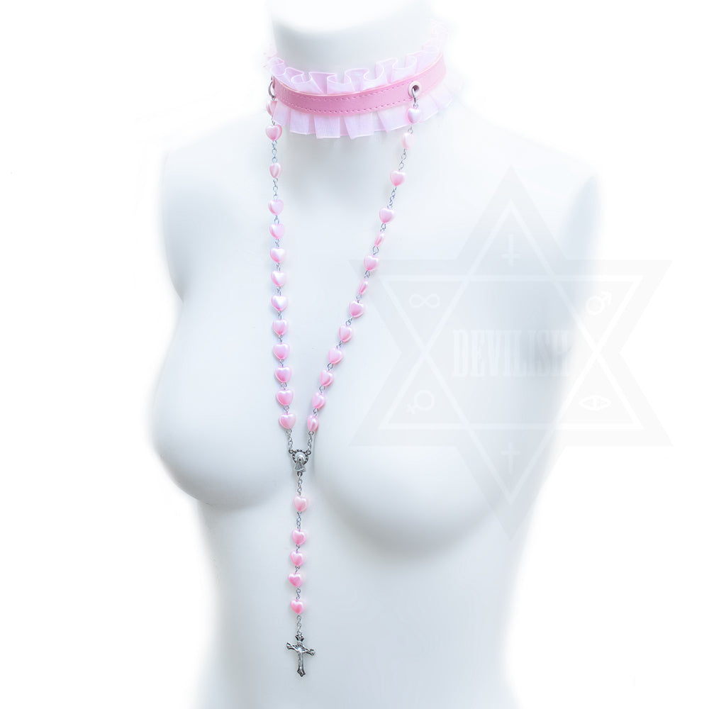 Pray in Pink  choker