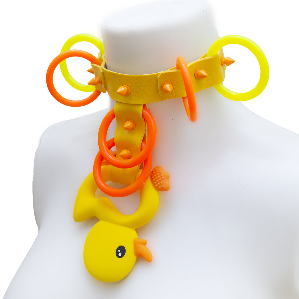 Quack!quack! ring choker *