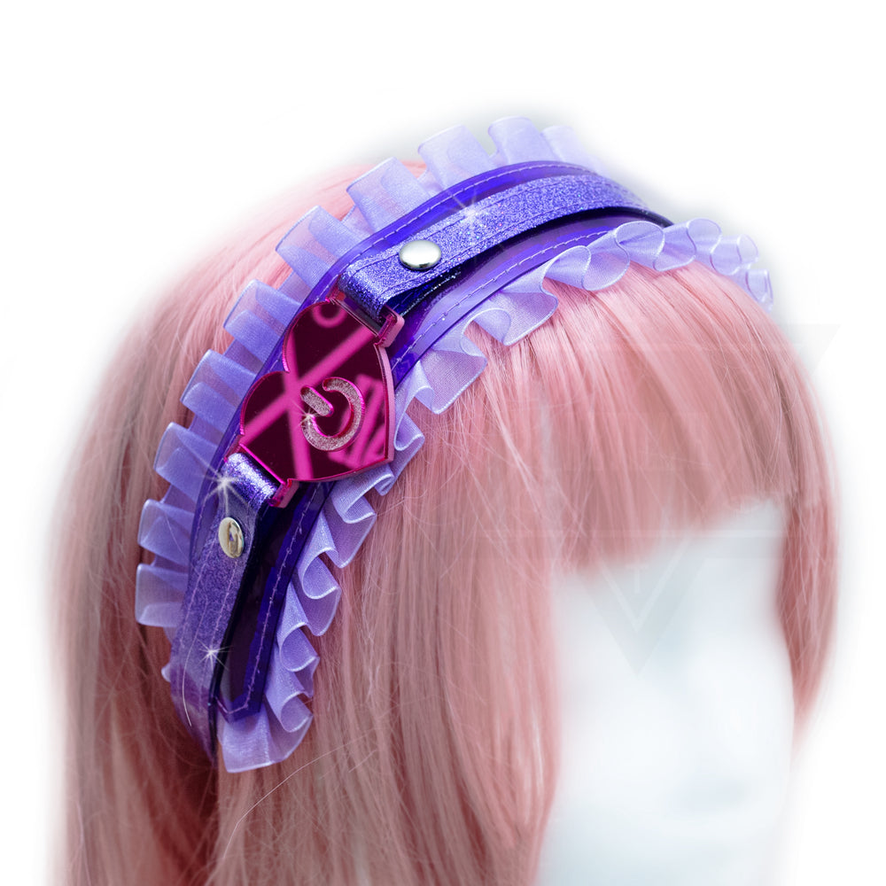 Love power button  headband