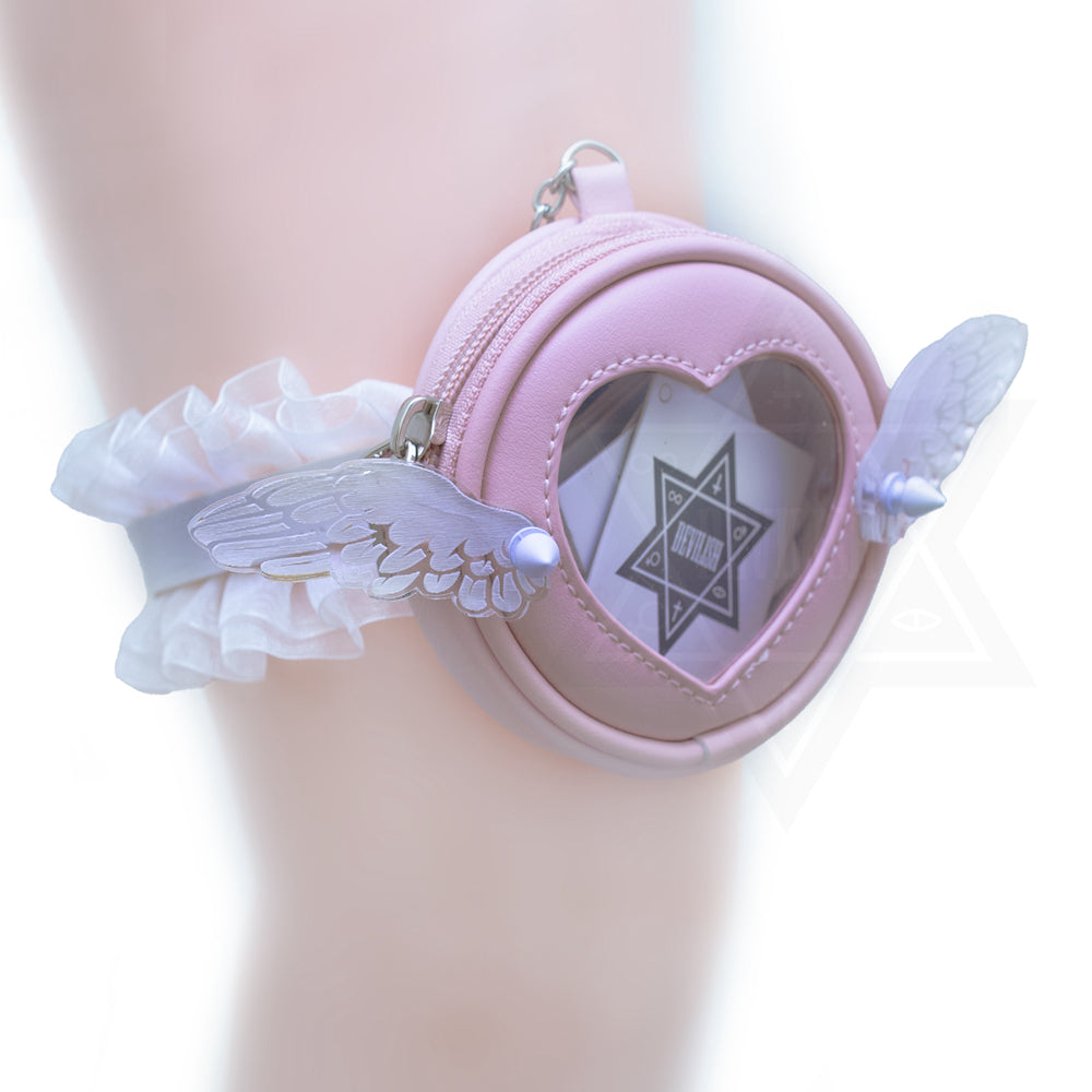 Magical girl pouch garter