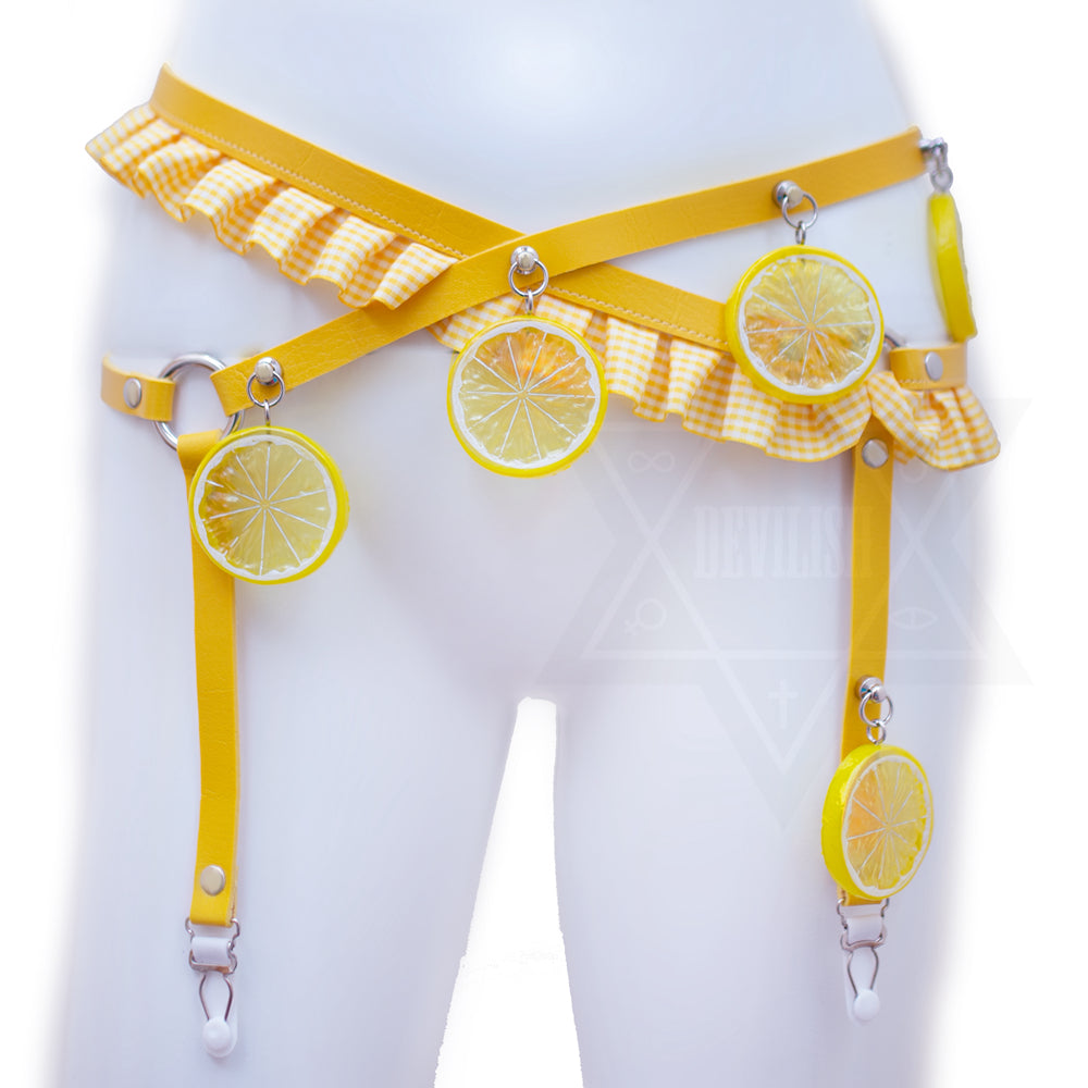 Honeyed Lemons GARTER BELT