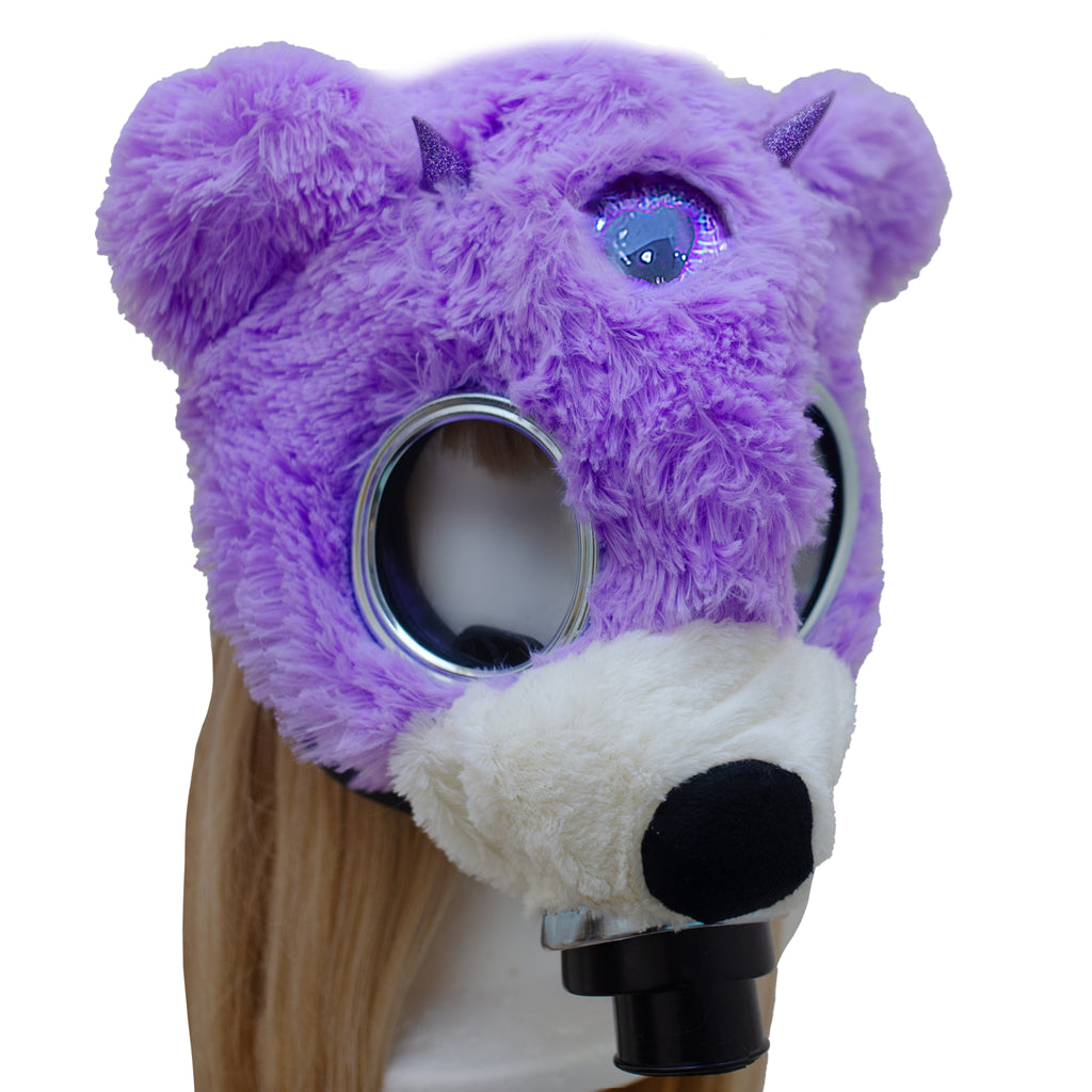 Beary evil gas mask
