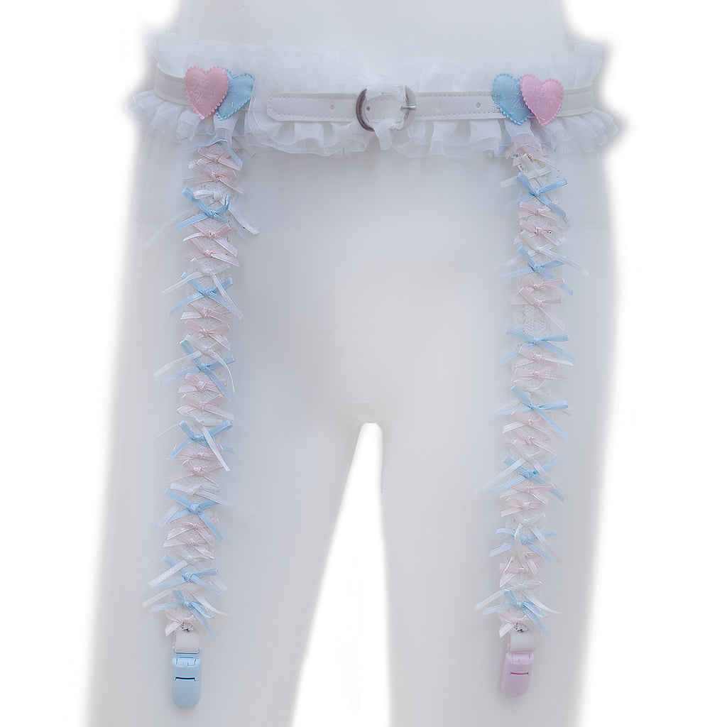 I really love you garter belt