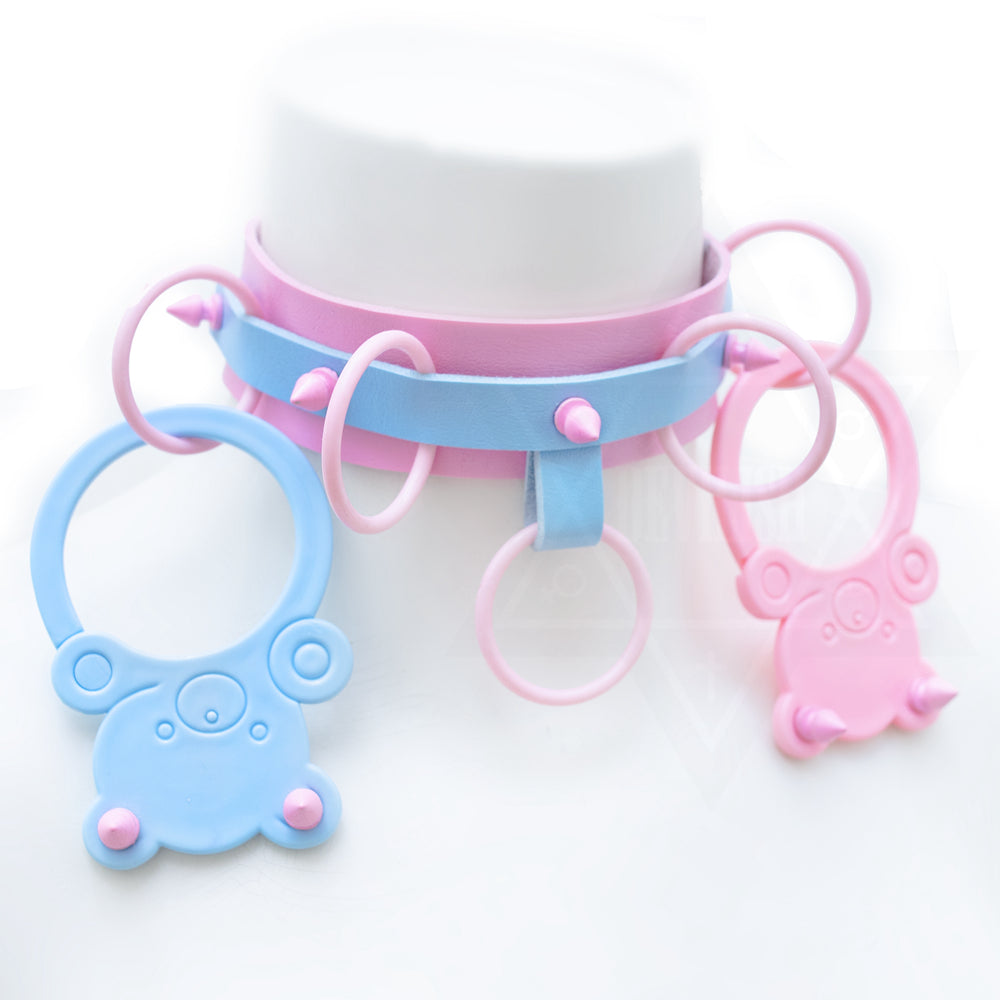 Pastel bear choker*