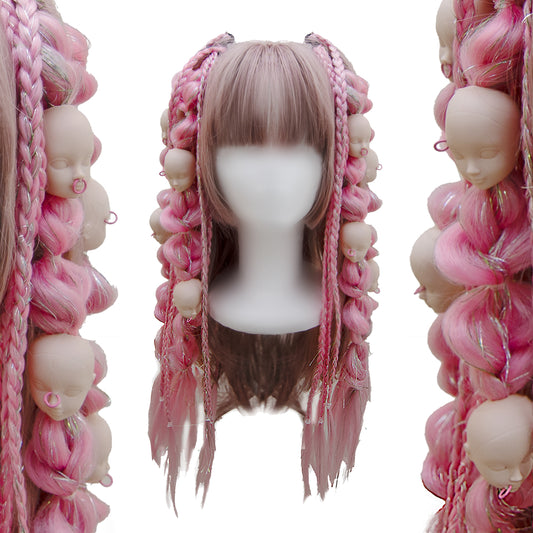 Creepy dolls hair accessory