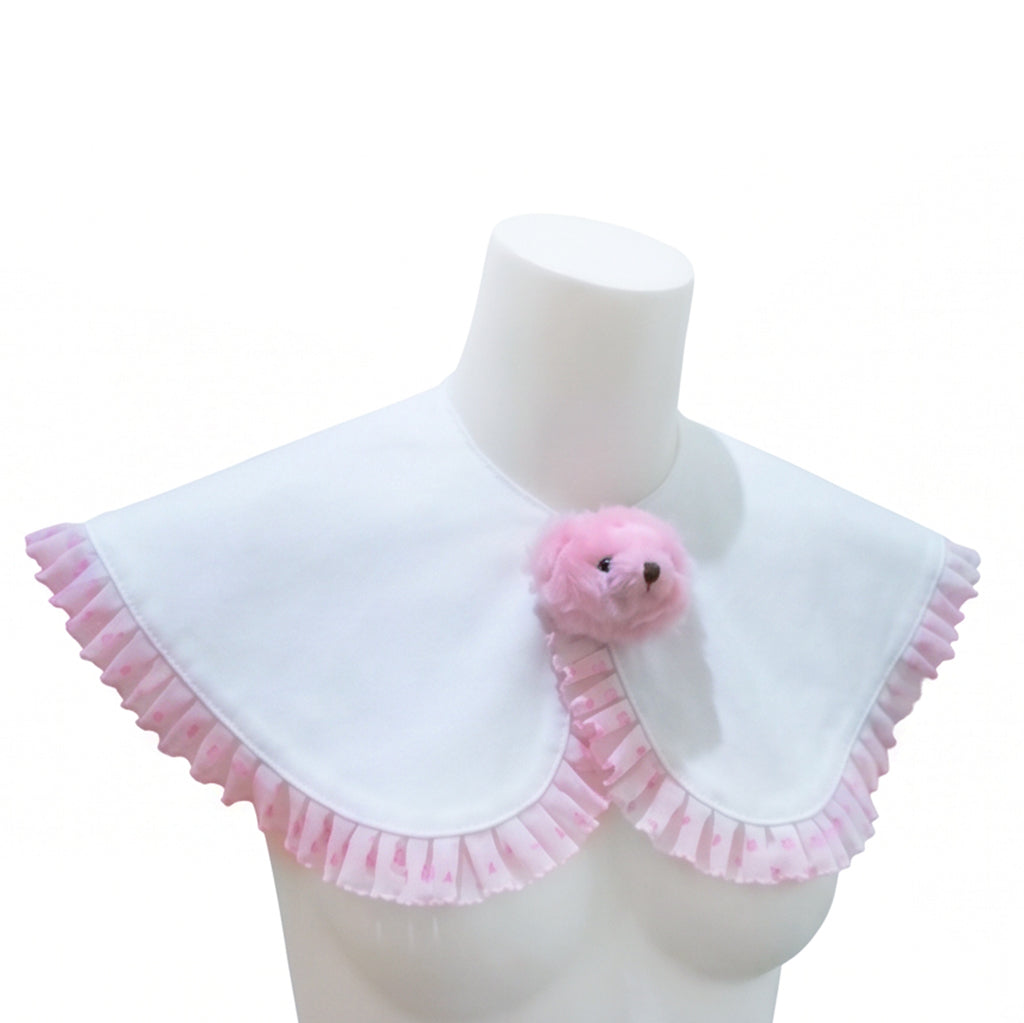 Pink little bear collar