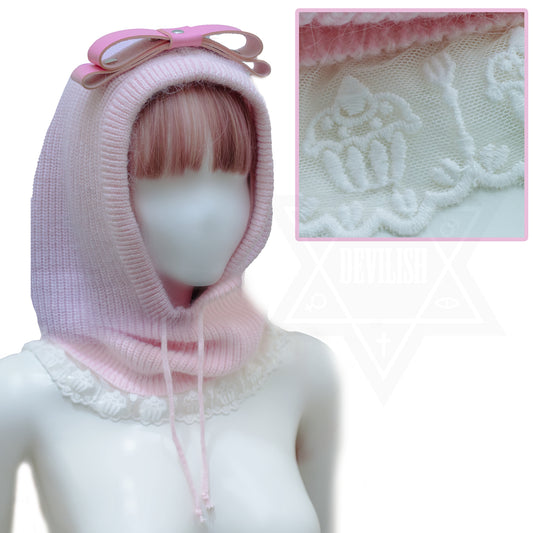 Life is sweet knit hood