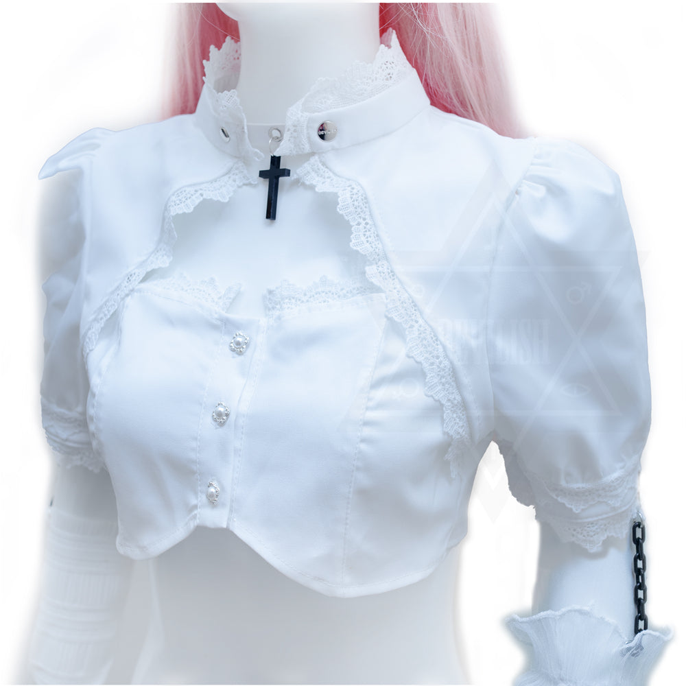 White curse top