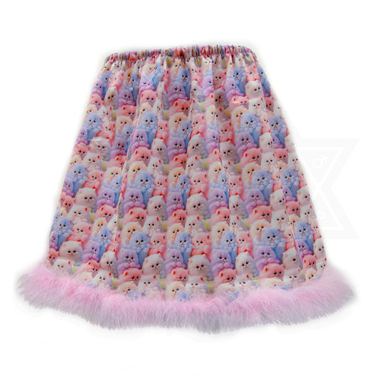 Fancy kitten skirt