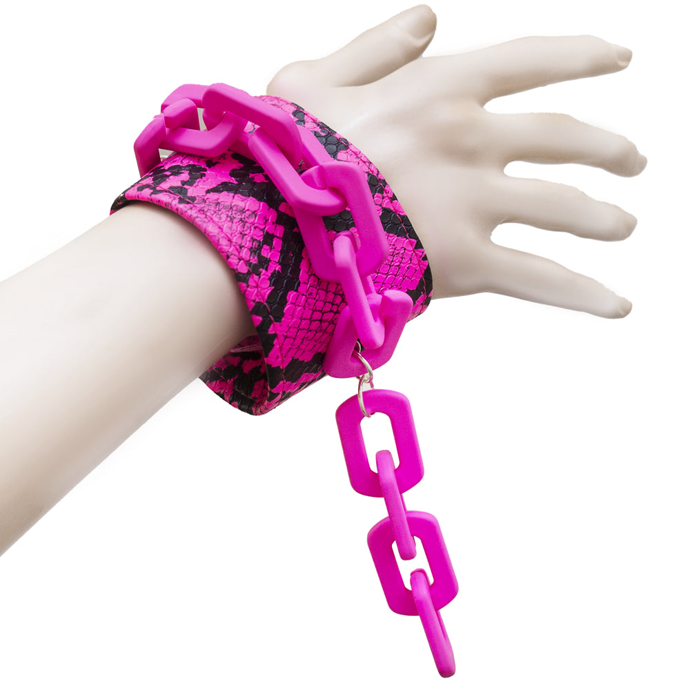 Neon Python bangle