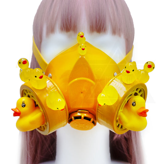 Baby ducklings gas mask