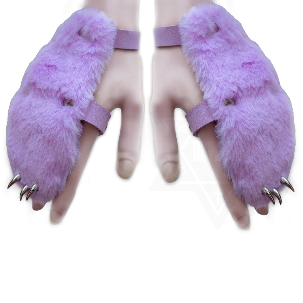 Fluffy monster hand wear