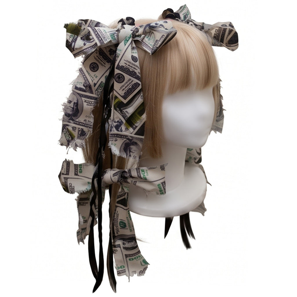 Money makes you mean hair accessory