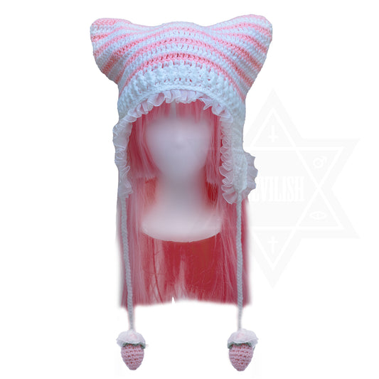 Strawberry milk hat