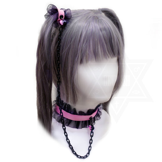 Don't kill my vibe choker hair accessory set