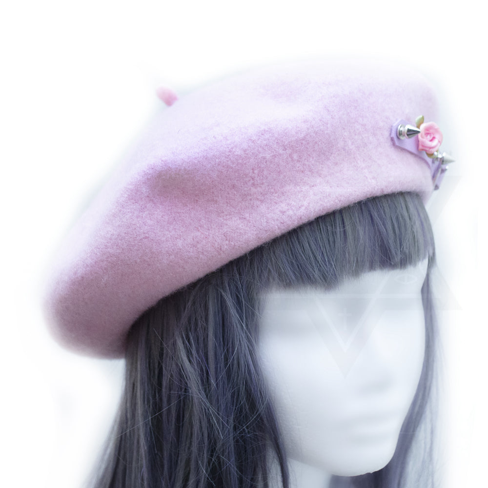 Thorny rose beret*