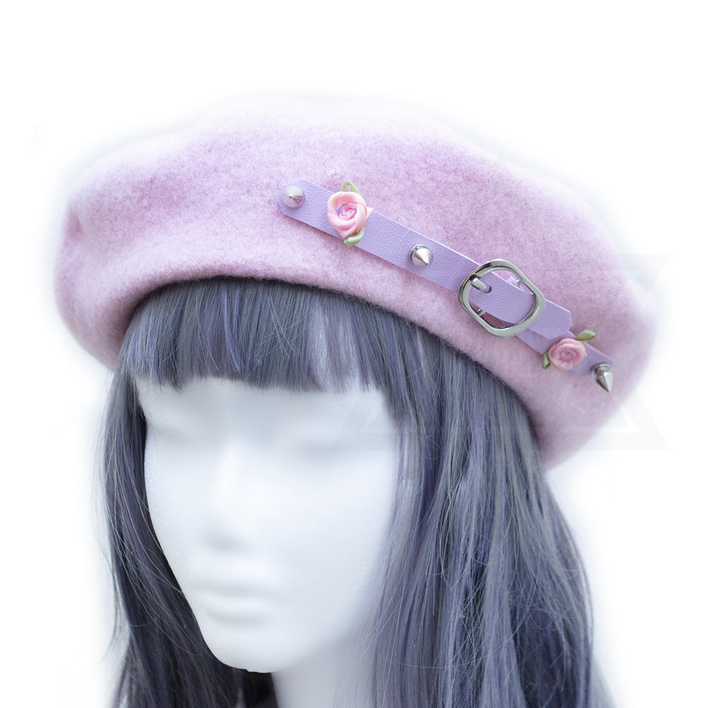 Thorny rose beret*