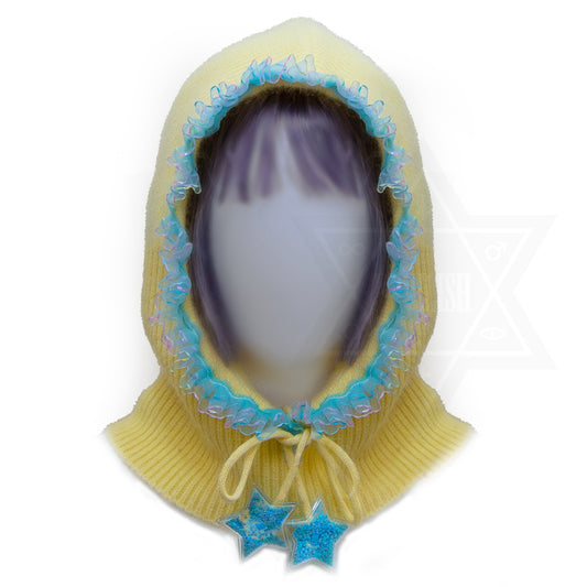 Fairy magic knit hood