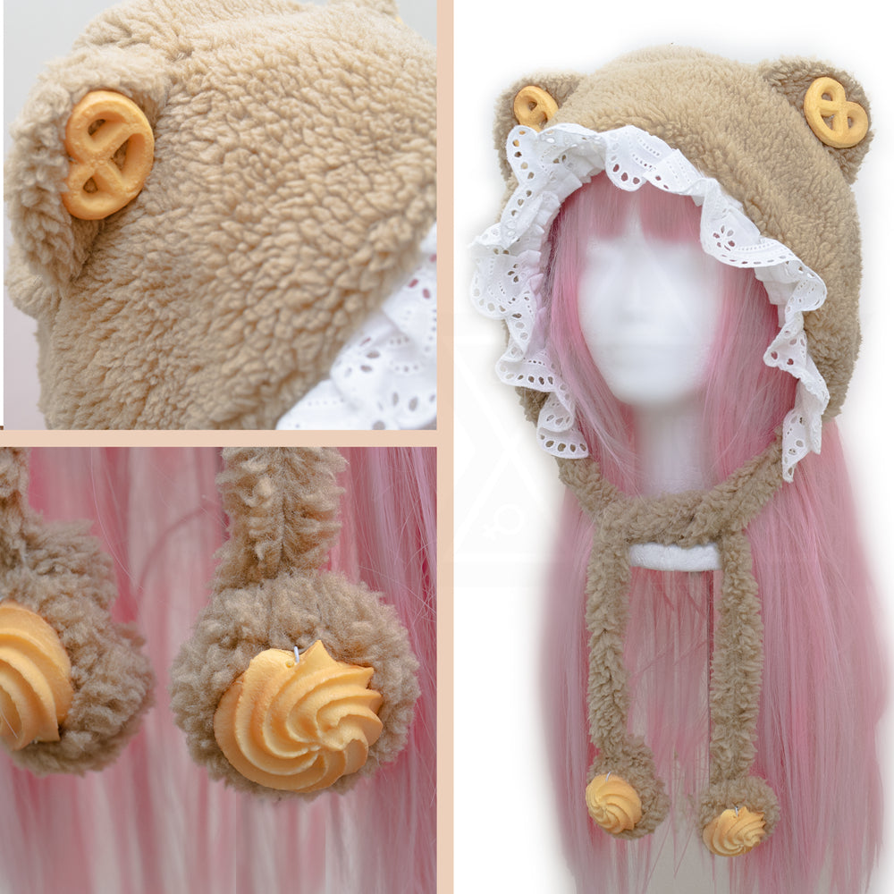 Cookie bear hat*