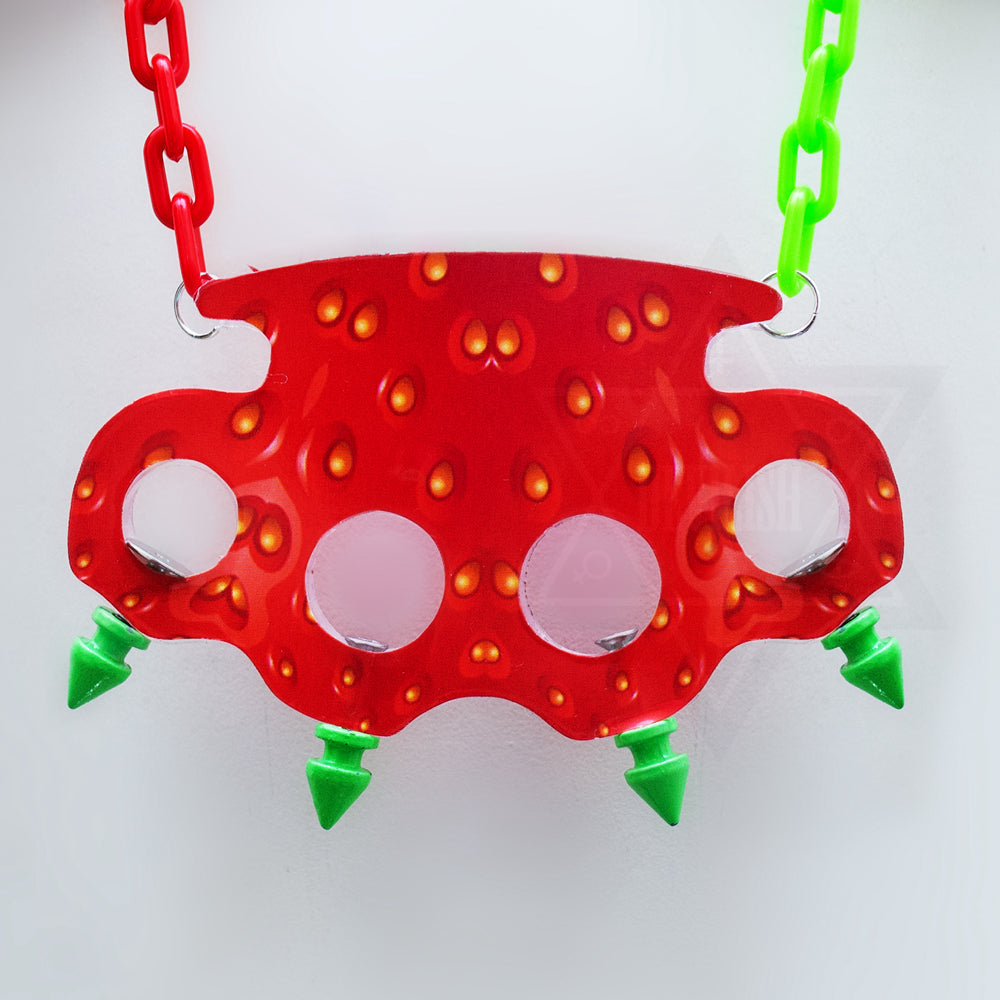 Strawberry punch necklace