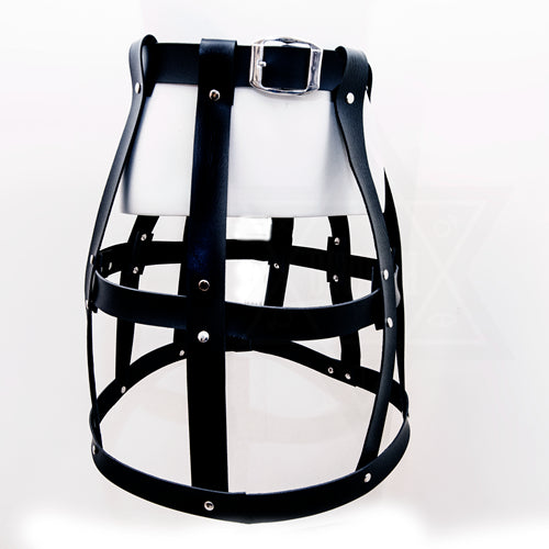 Bondage skirt harness