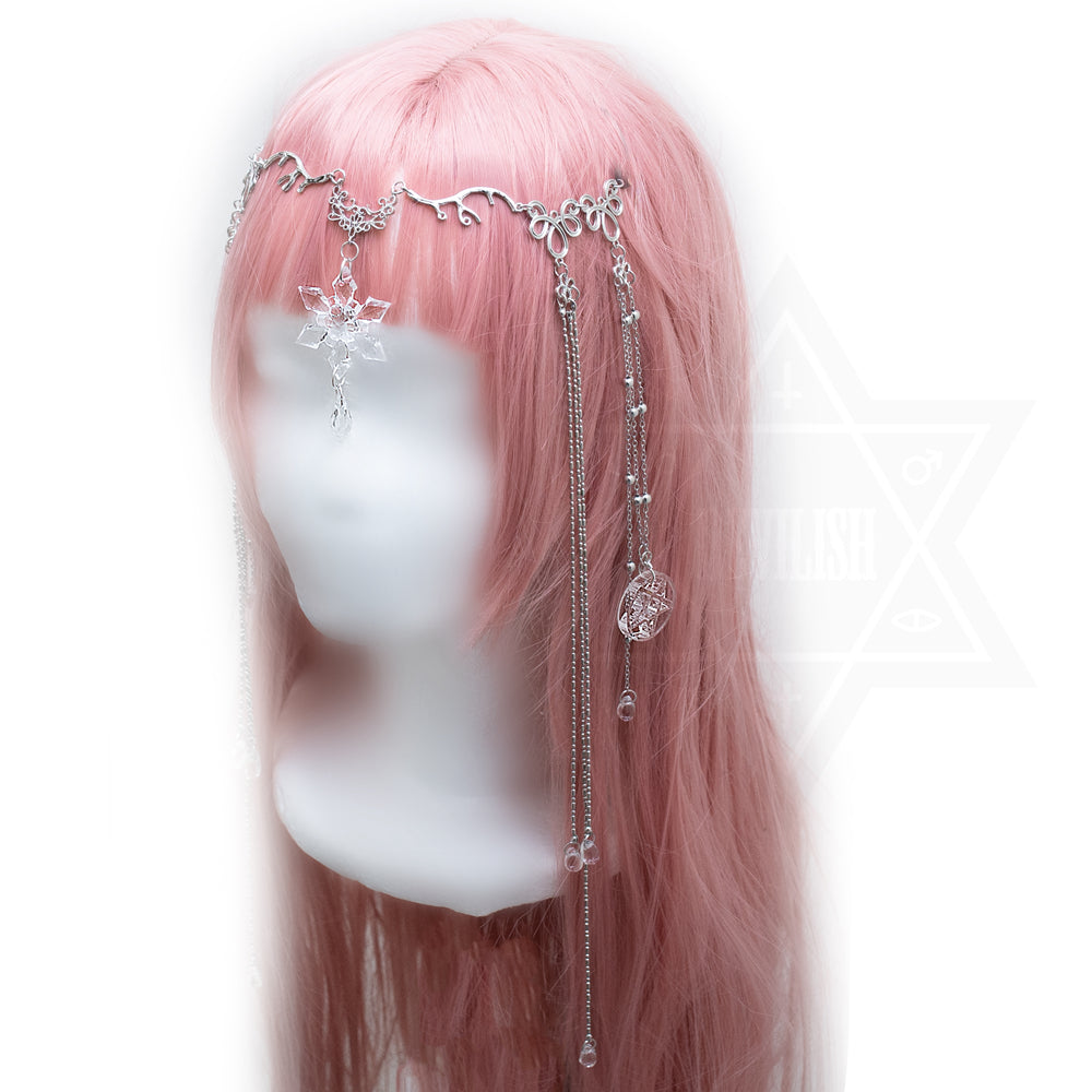 Ice fairy headpiece