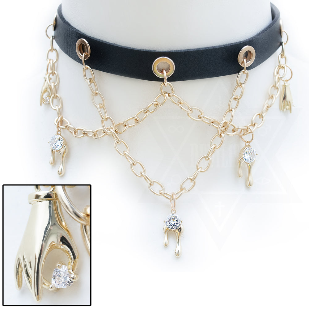 Gold digger choker