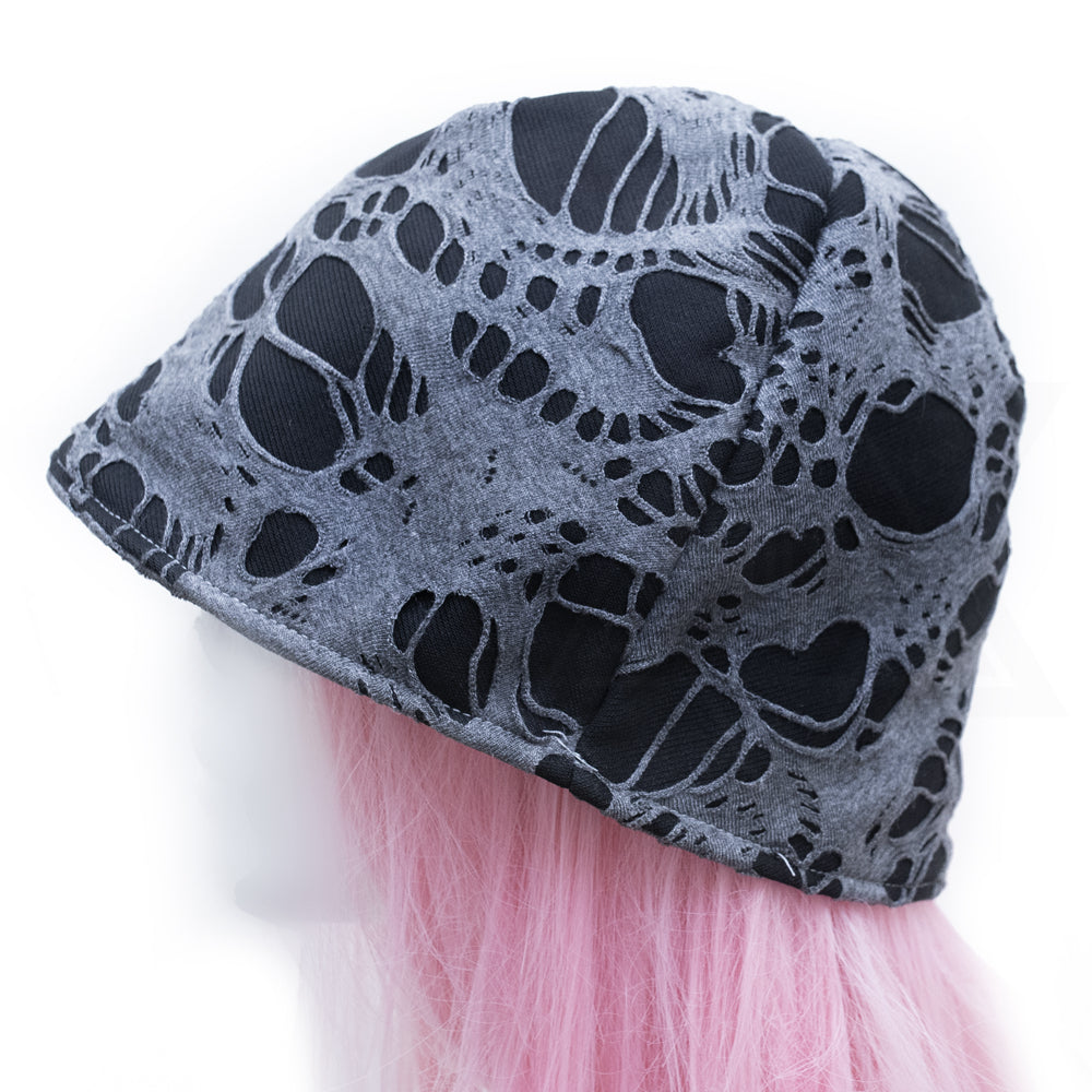 Spider web beanie